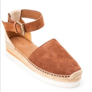See by Chloé Ankle Strap Platform Espadrilles